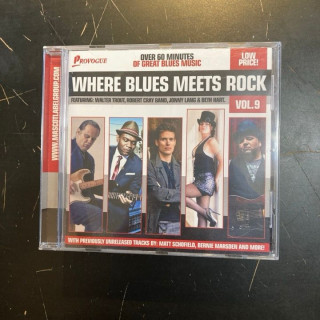 V/A - Where Blues Meets Rock Vol. 9 CD (VG+/VG+)